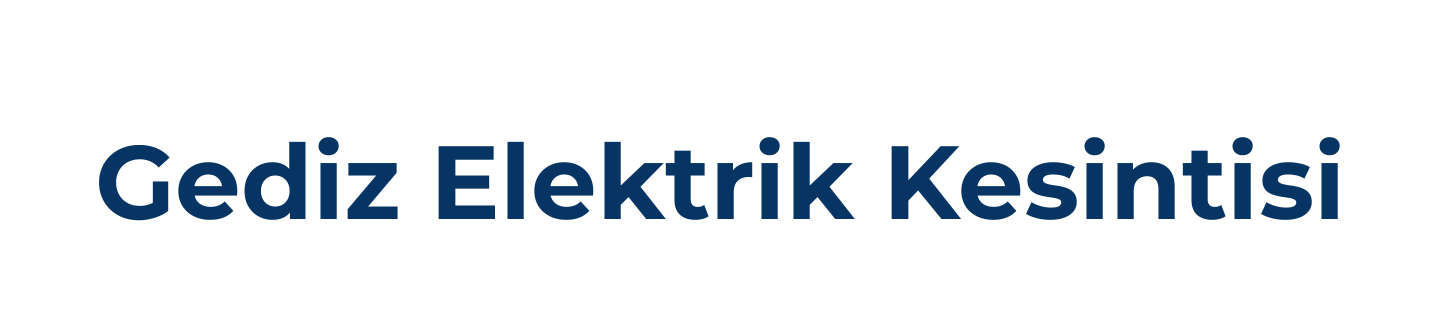 Gediz Elektrik Kesintisi Sorgulama Son Dakika, Gediz Elektrik Arıza Telefon Numarası