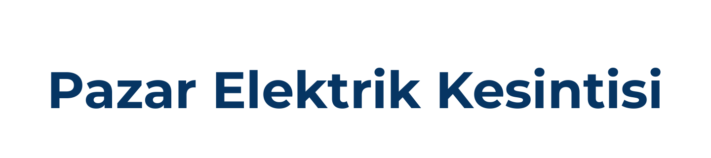 Tokat Pazar Elektrik Kesintisi Sorgulama Son Dakika, Tokat Pazar Elektrik Arıza Telefon Numarası