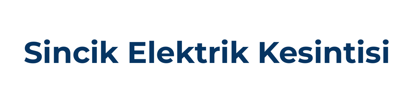 Sincik Elektrik Kesintisi Sorgulama Son Dakika, Sincik Elektrik Arıza Telefon Numarası