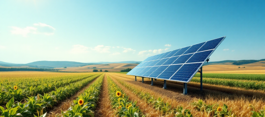 Tarla için güneş paneli kurulumu ile tarımsal sulama nasıl yapılır?