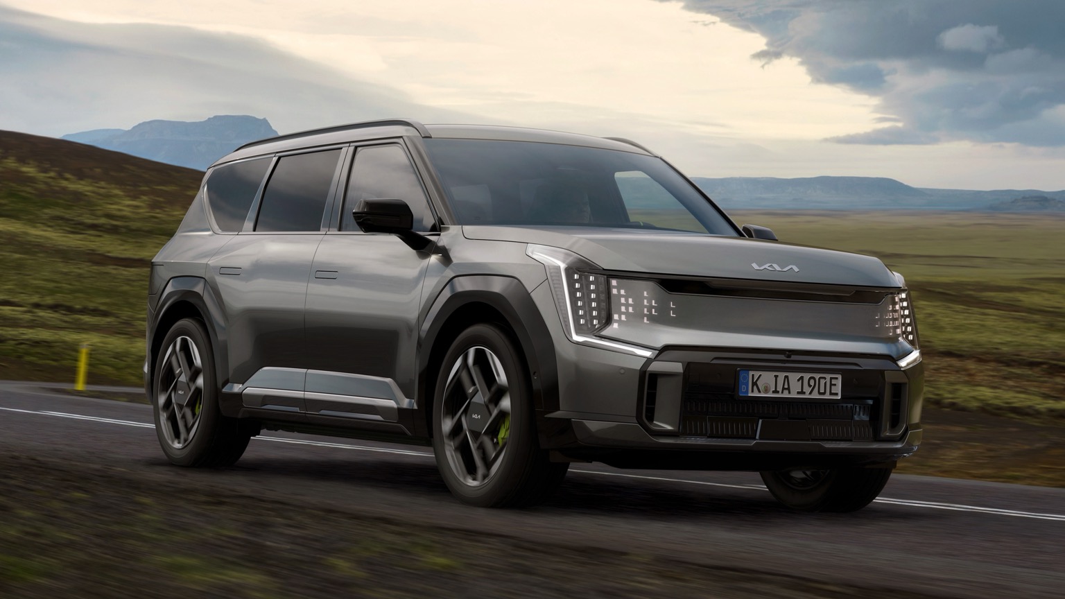 Kia EV9 99.8 kWh AWD GT 2025 elektrikli otomobil Kia EV9 99.8 kWh AWD GT 2025 elektrikli otomobil
