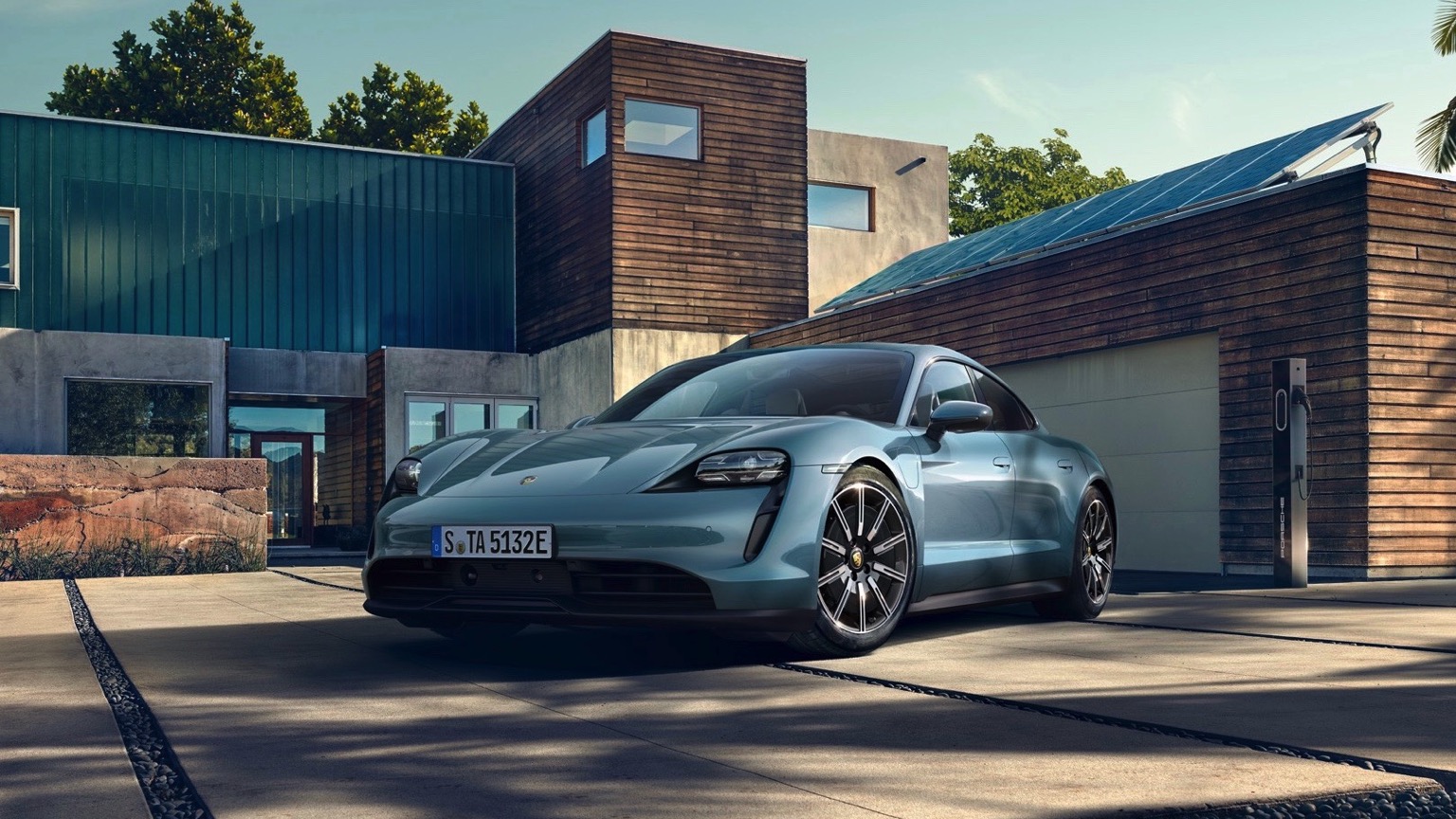 Porsche Taycan 4S 2023 elektrikli otomobil Porsche Taycan 4S 2023 elektrikli otomobil